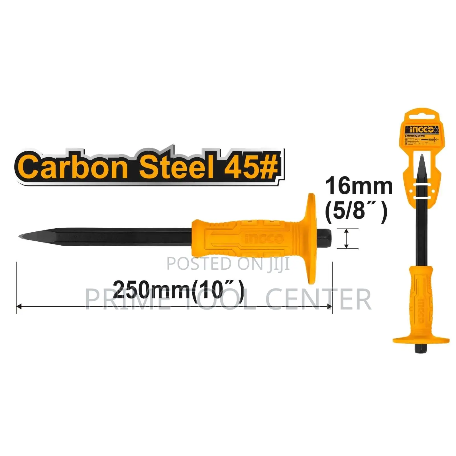 INGCO Concrete chisel Size:4mm*16mm*250mm