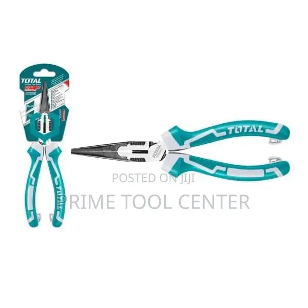 Total Long nose pliers Size：8″/200mm