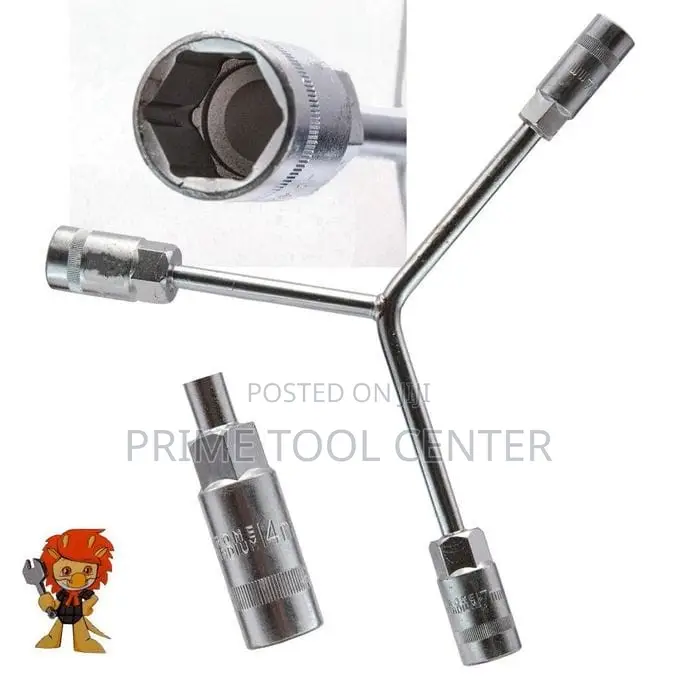 Y Spanner3 Way Hex Socket Wrench 10, 12,14mm