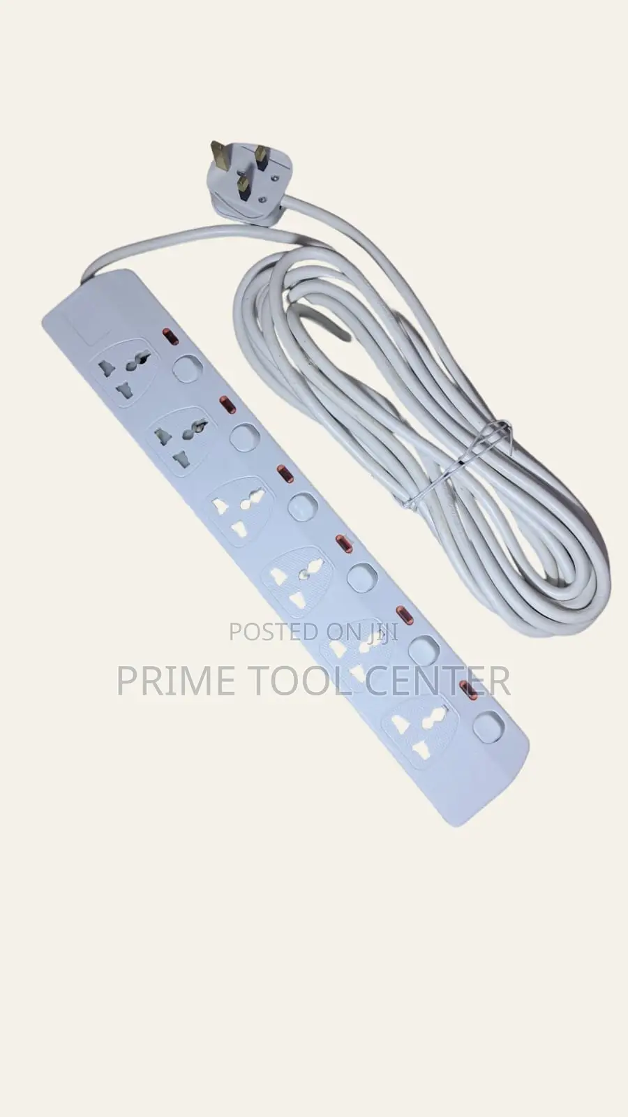10mitres 6way power extention cable