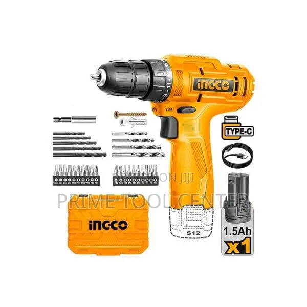 INGCO 89 Pcs Tools set 12V