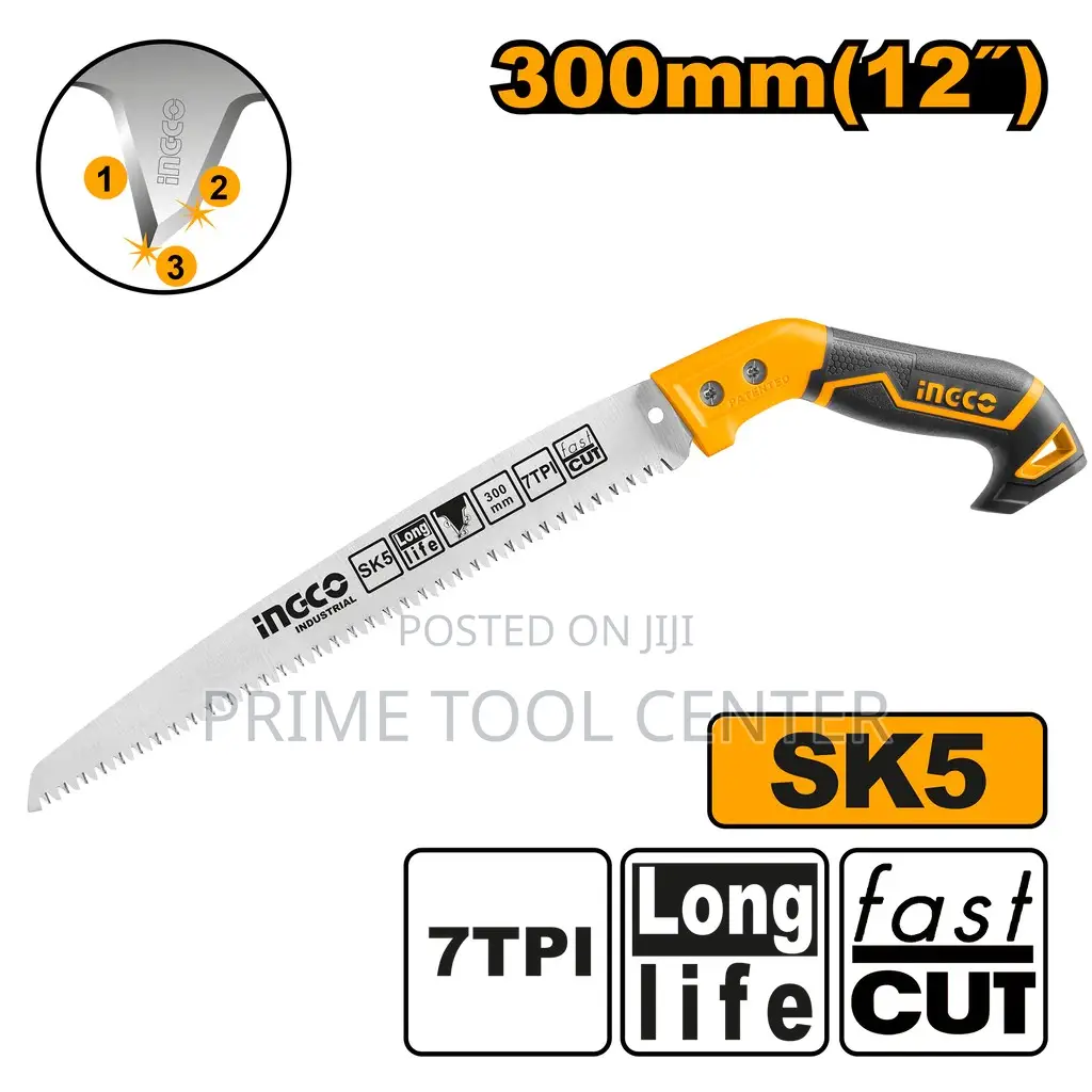 INGCO Pruning saw Size:12″/300mm