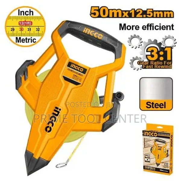 INGCO Steel measuring tape 50M