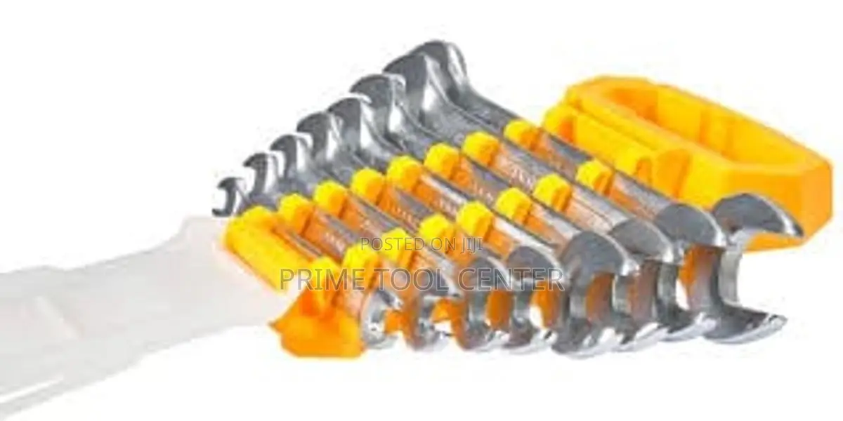 INGCO 8pcs double open end spanner set Size:6-22mm