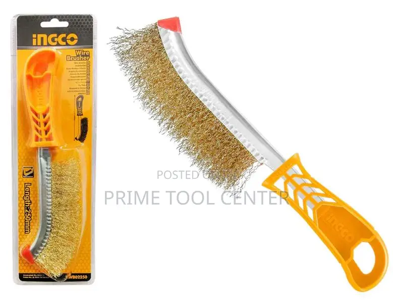 INGCO Wire brusher Length: 250mm, 10″