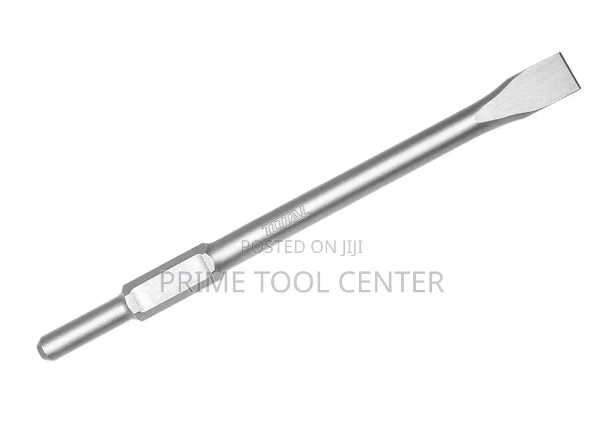 Total Hex chisel 30 X400X 35mm,flat