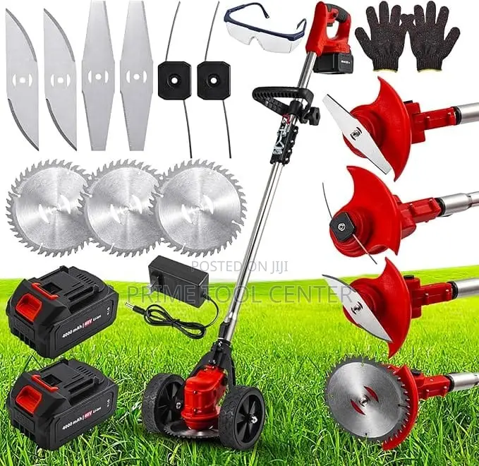 Cordless grass trimmer with 48v battery