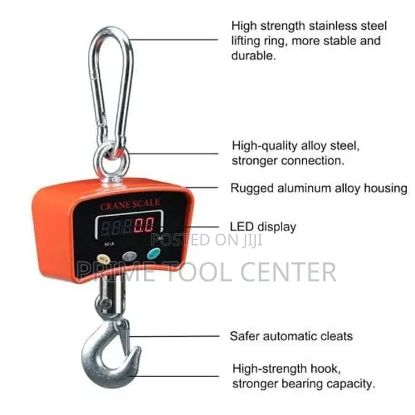 500 KGs Digital Hanging Scale Industrial