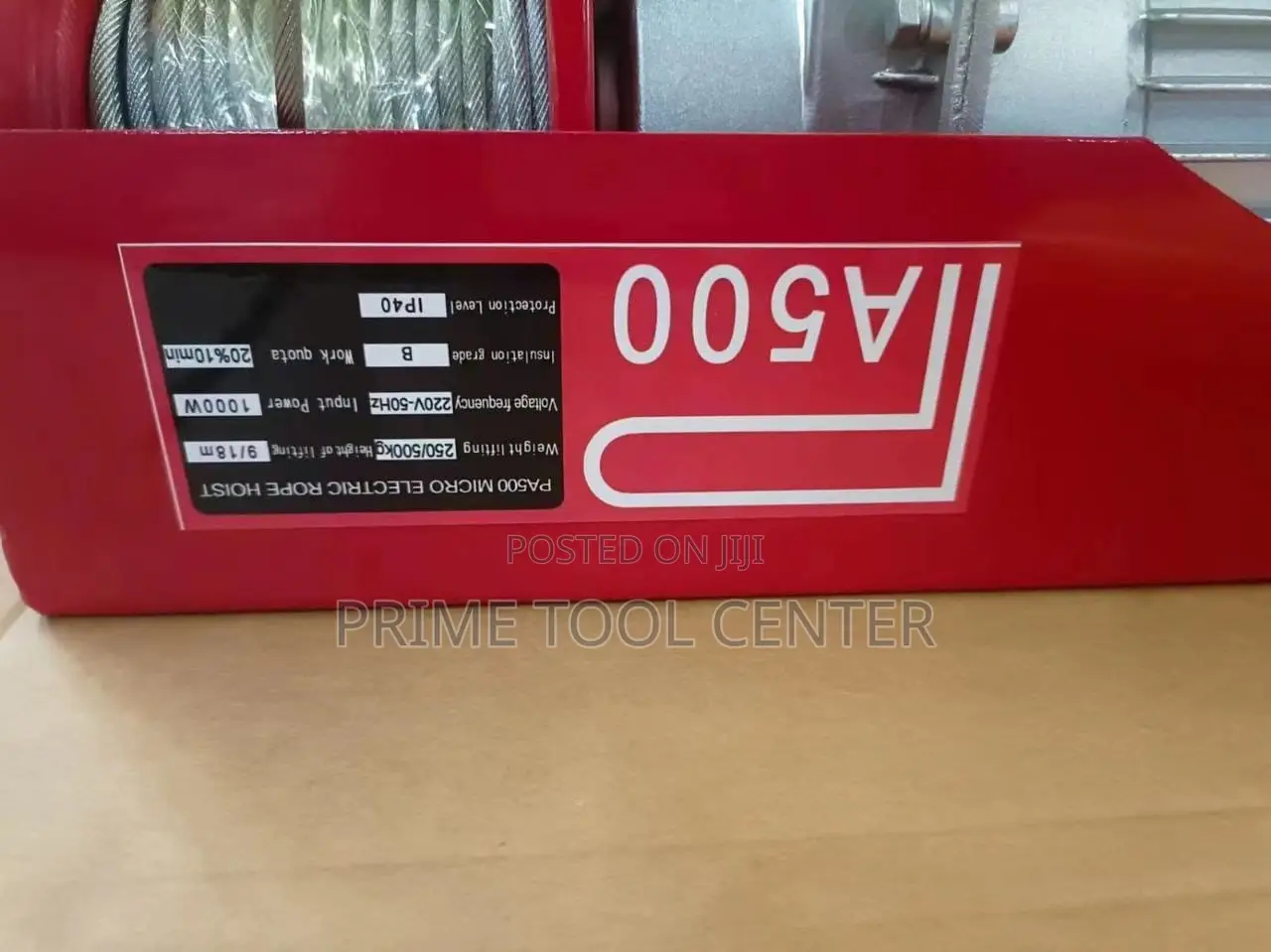 Electric Chain Hoist 500kg 18m