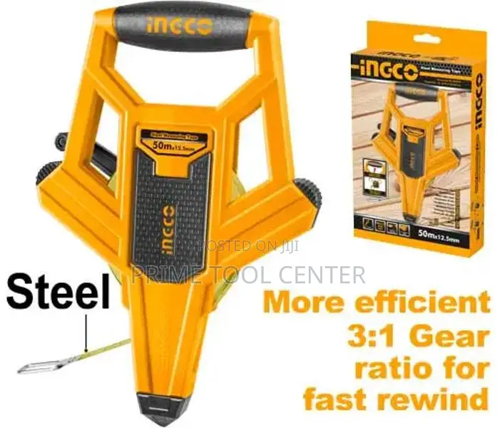 INGCO Steel measuring tape 50M