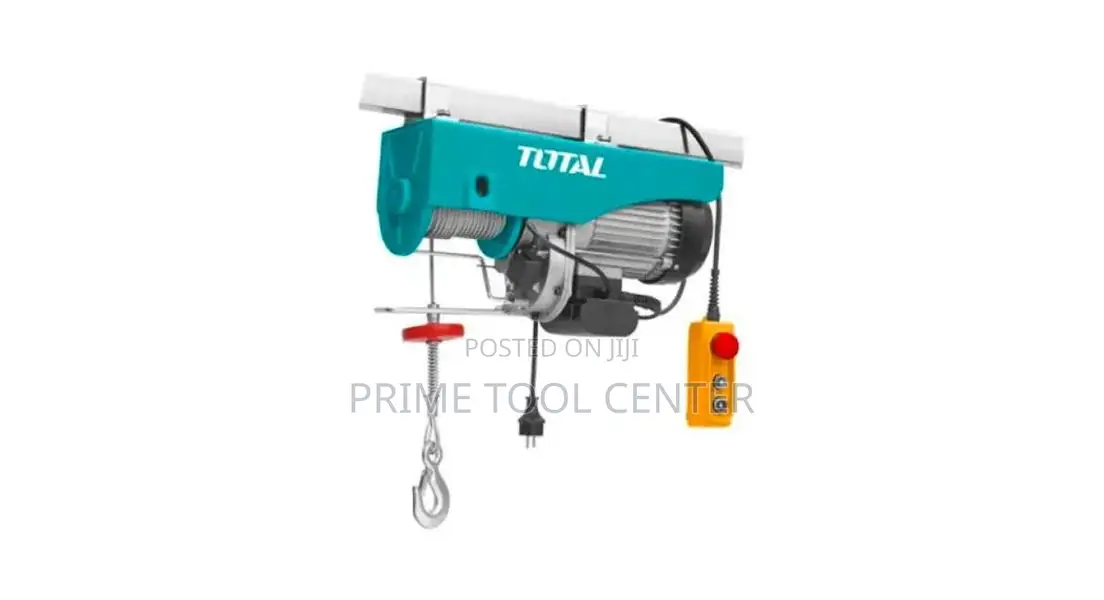 Total Electric hoist Input power:900W