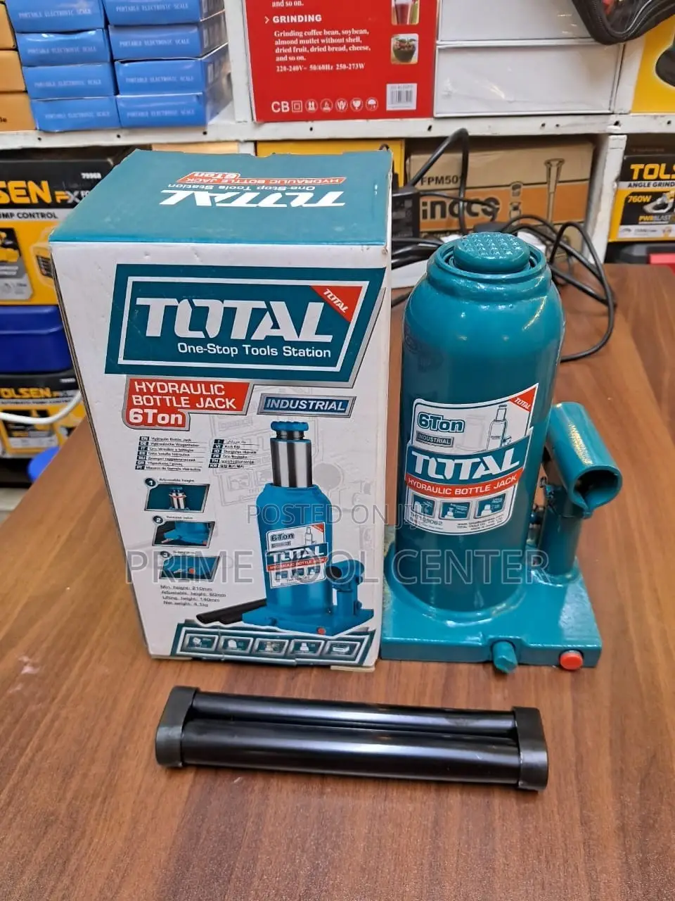 Hydraulic bottle jack 6tonne industrial