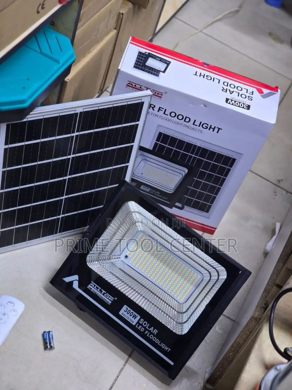 Alltop 300w solar flood lights