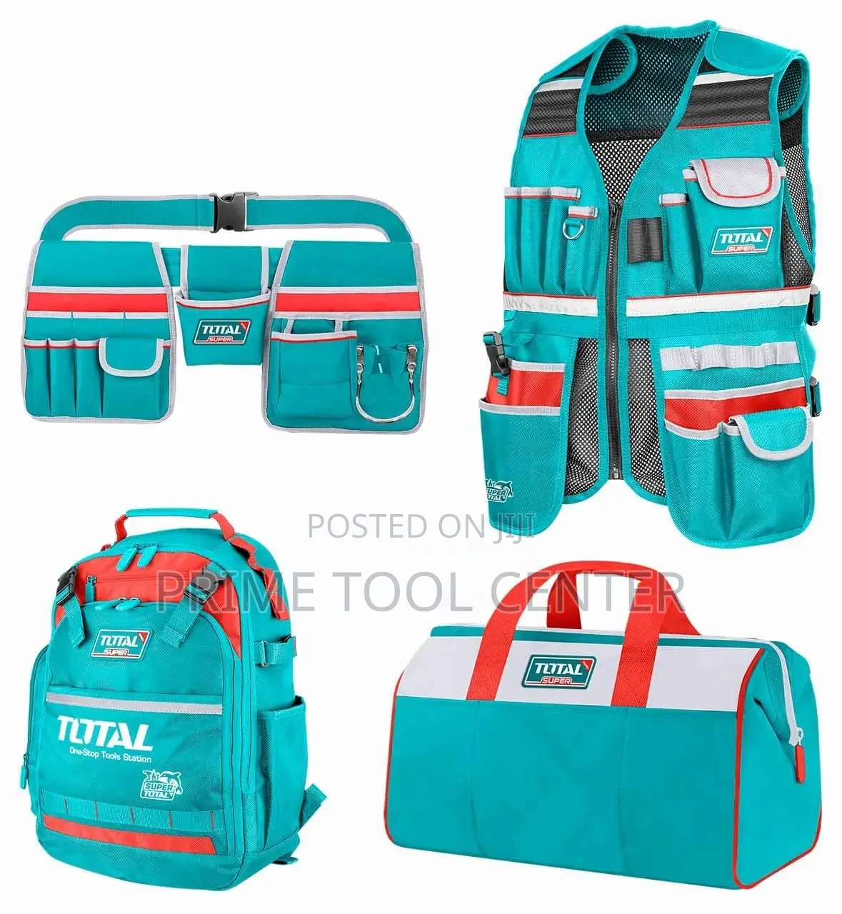 Total 4 Pcs Tool bag set