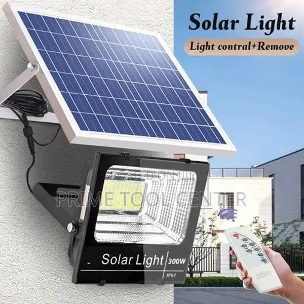 Solar Light 400W, Solar Powered Spotlight