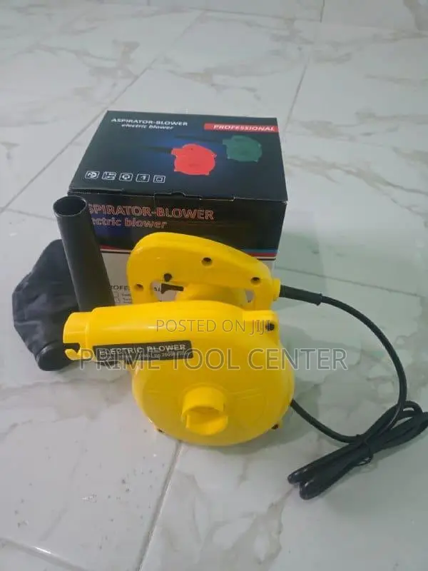 Portable electric aspirator blower
