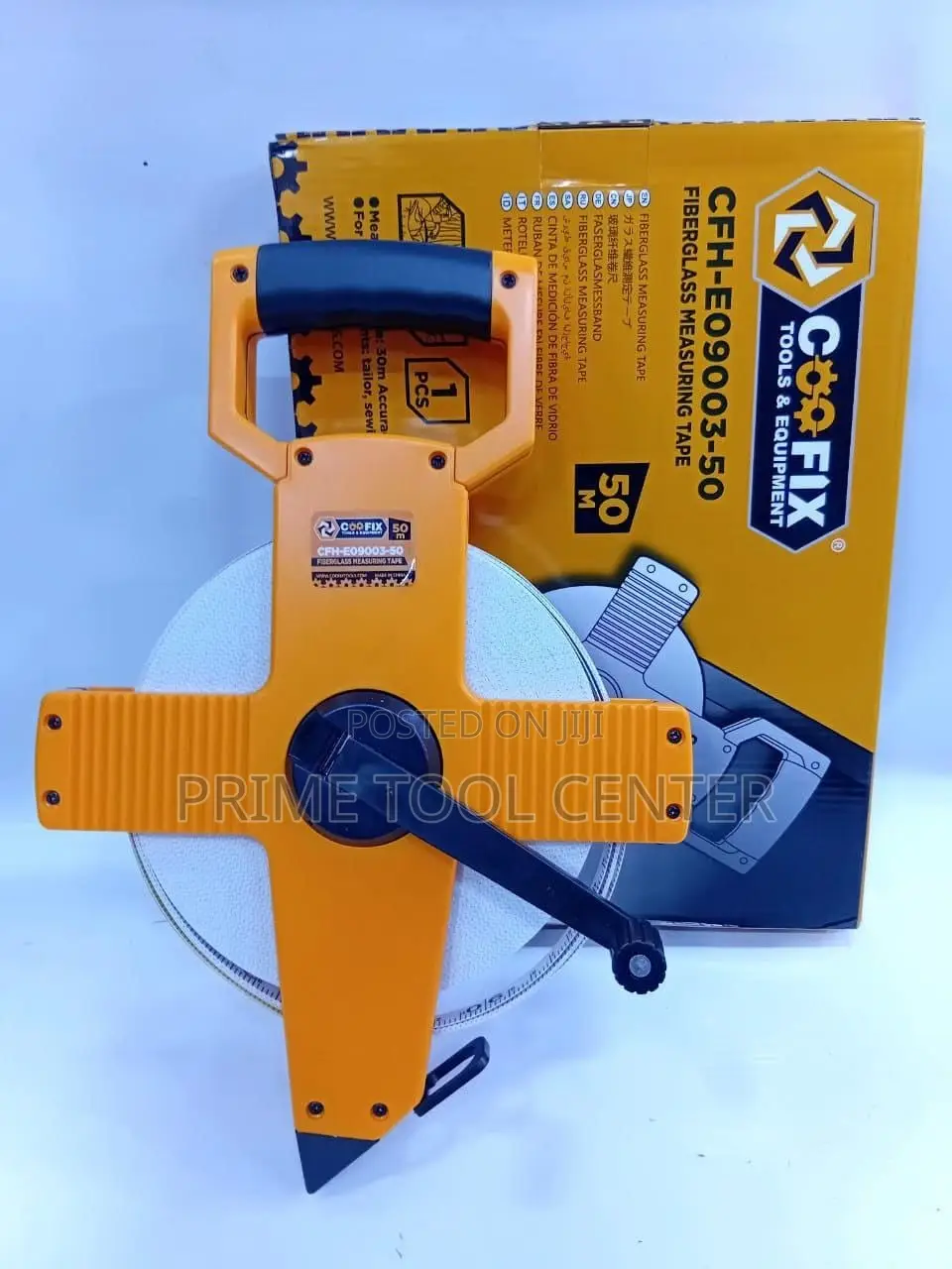 Coofix CFH-E09003-50 Fiberglass Measuring Tape 50m