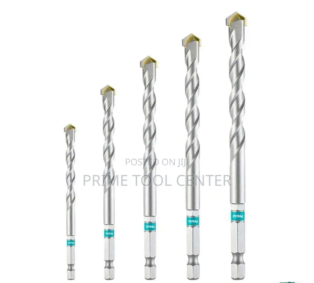 Total 5 Pcs masonry drill bits set