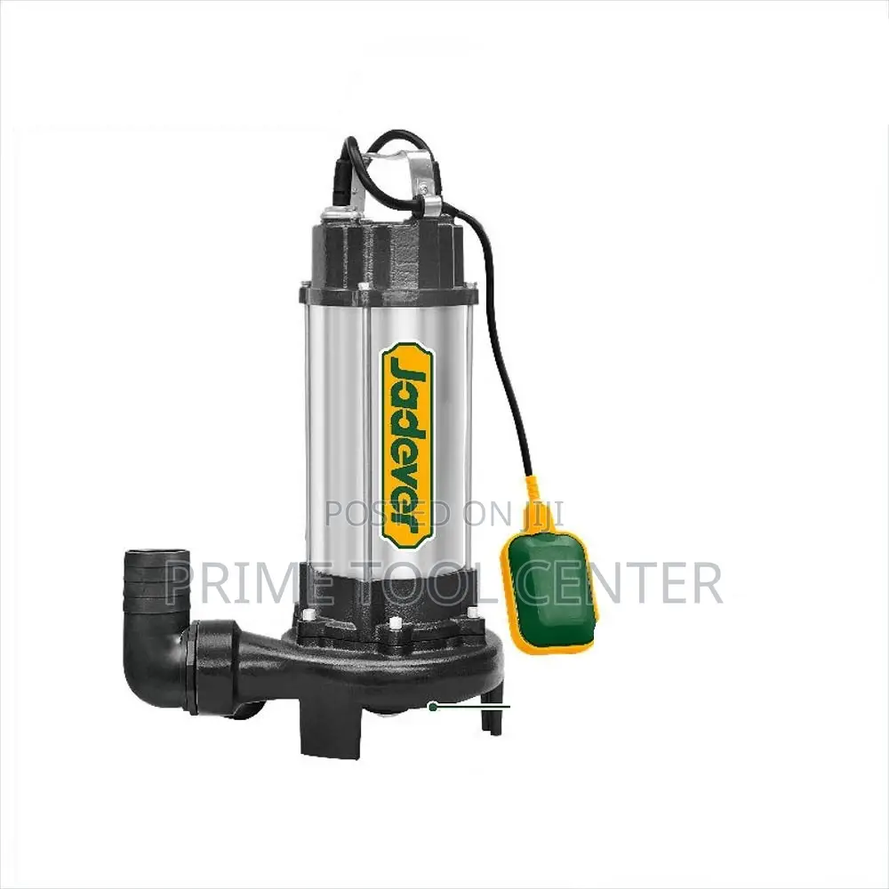 Jadever Sewage submersible pump 1500W(2.0HP) Max.head:14.5m