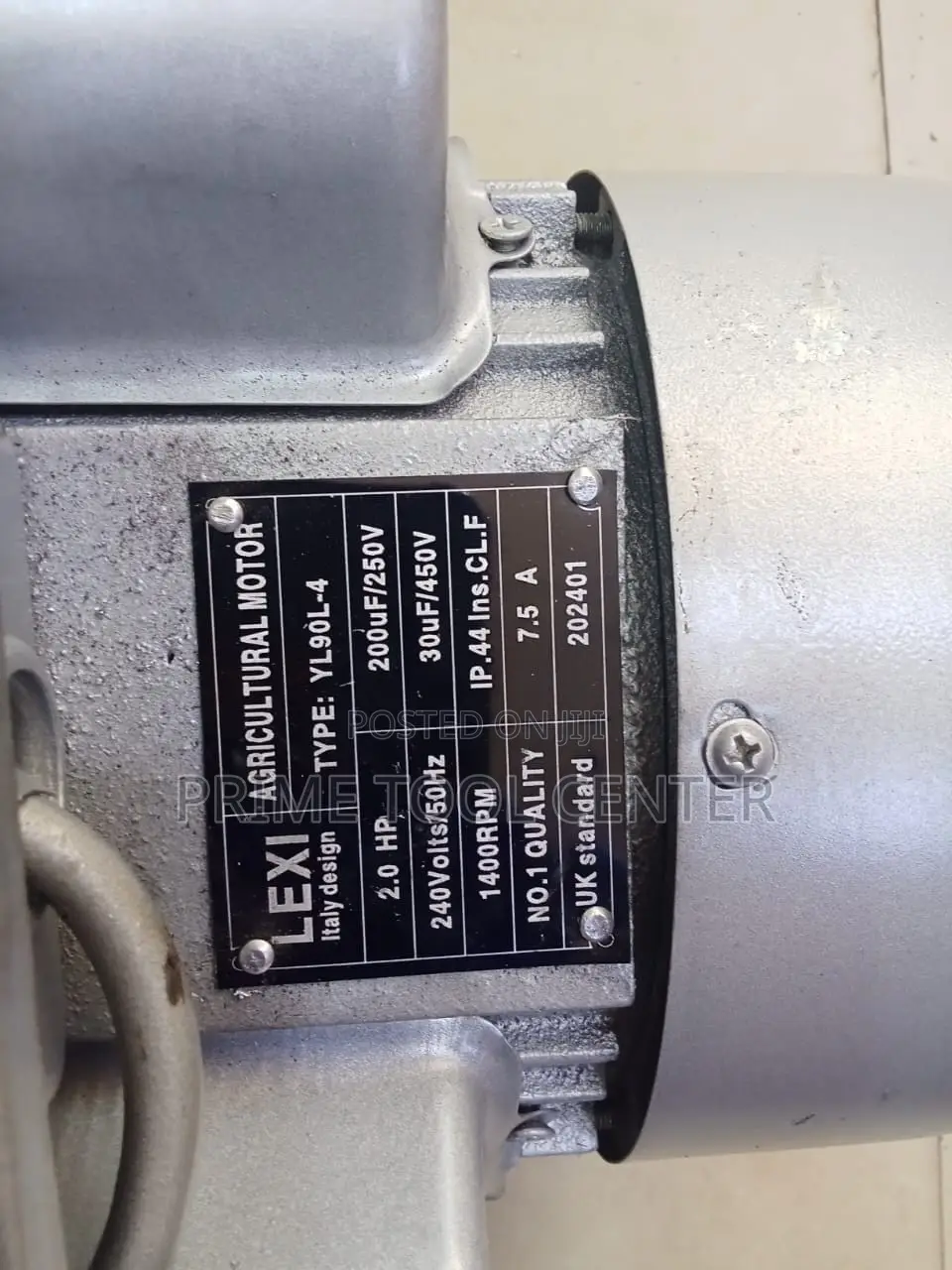 AC Electric Motor Single Phase 2HP