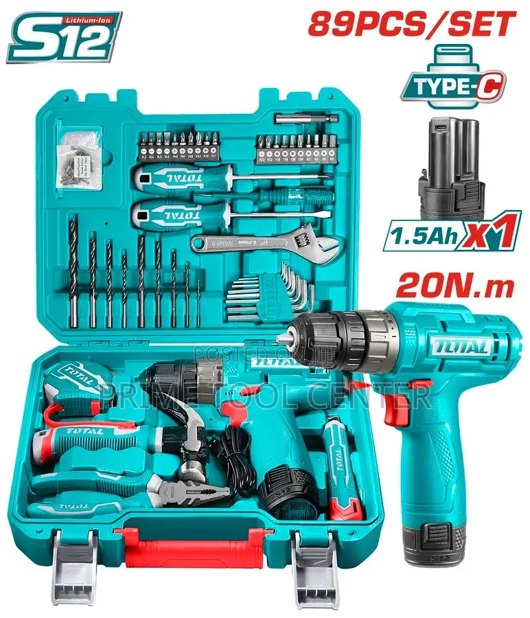 Total 89 Pcs Tools set