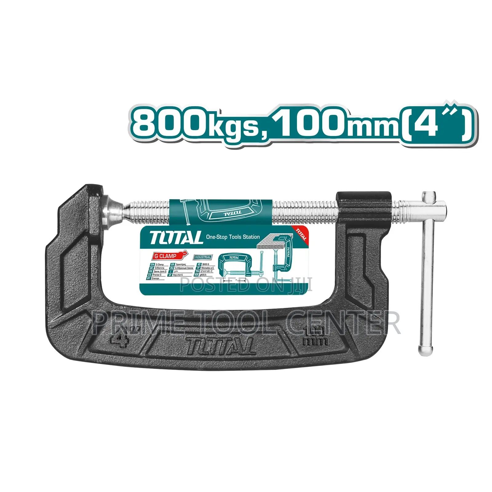 Total G clamp Size:4′
