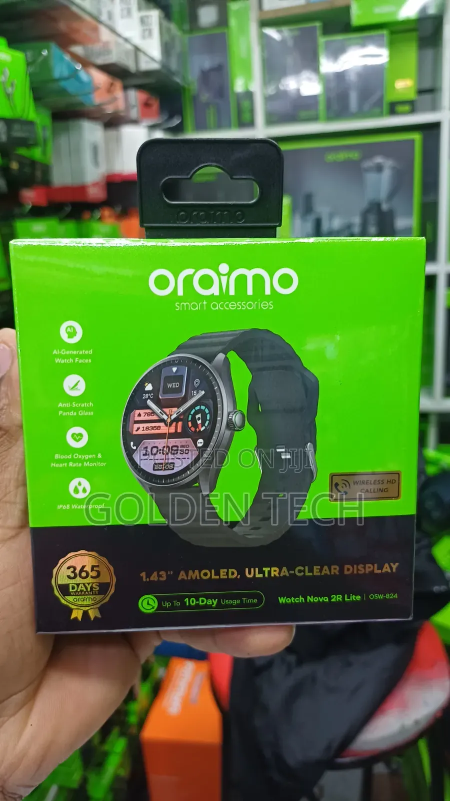 Oraimo Watch Nova 2R Lite 1.43" AMOLED Smart Watch
