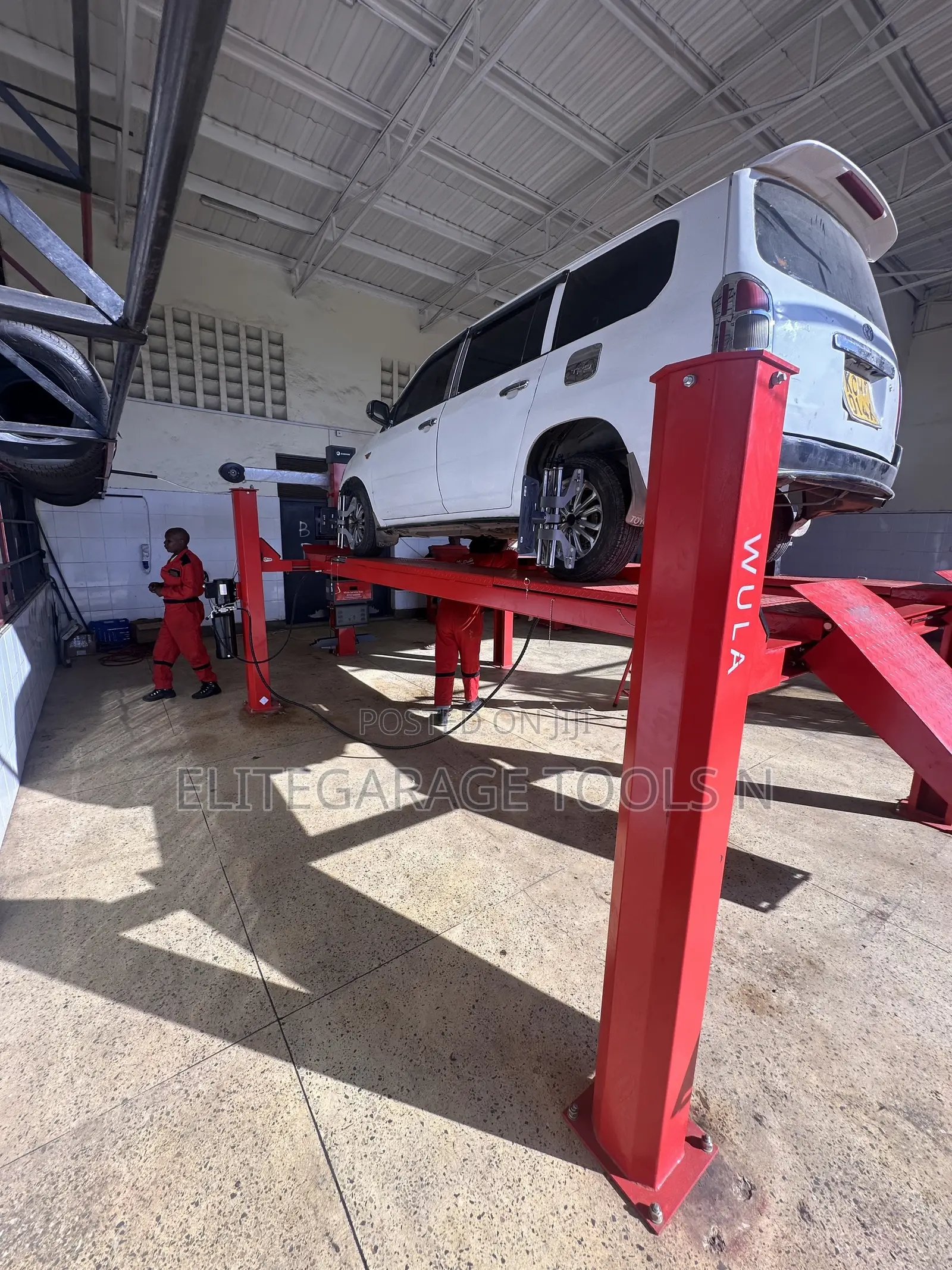 Heavy Commercial 3d Alignment System With Four Post Lift