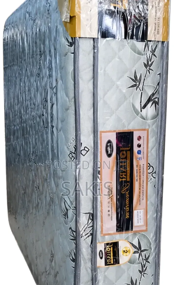 Super Premium 5 X 6, 10inch Johari Pillow Top Fiber Quilted Mattresses
