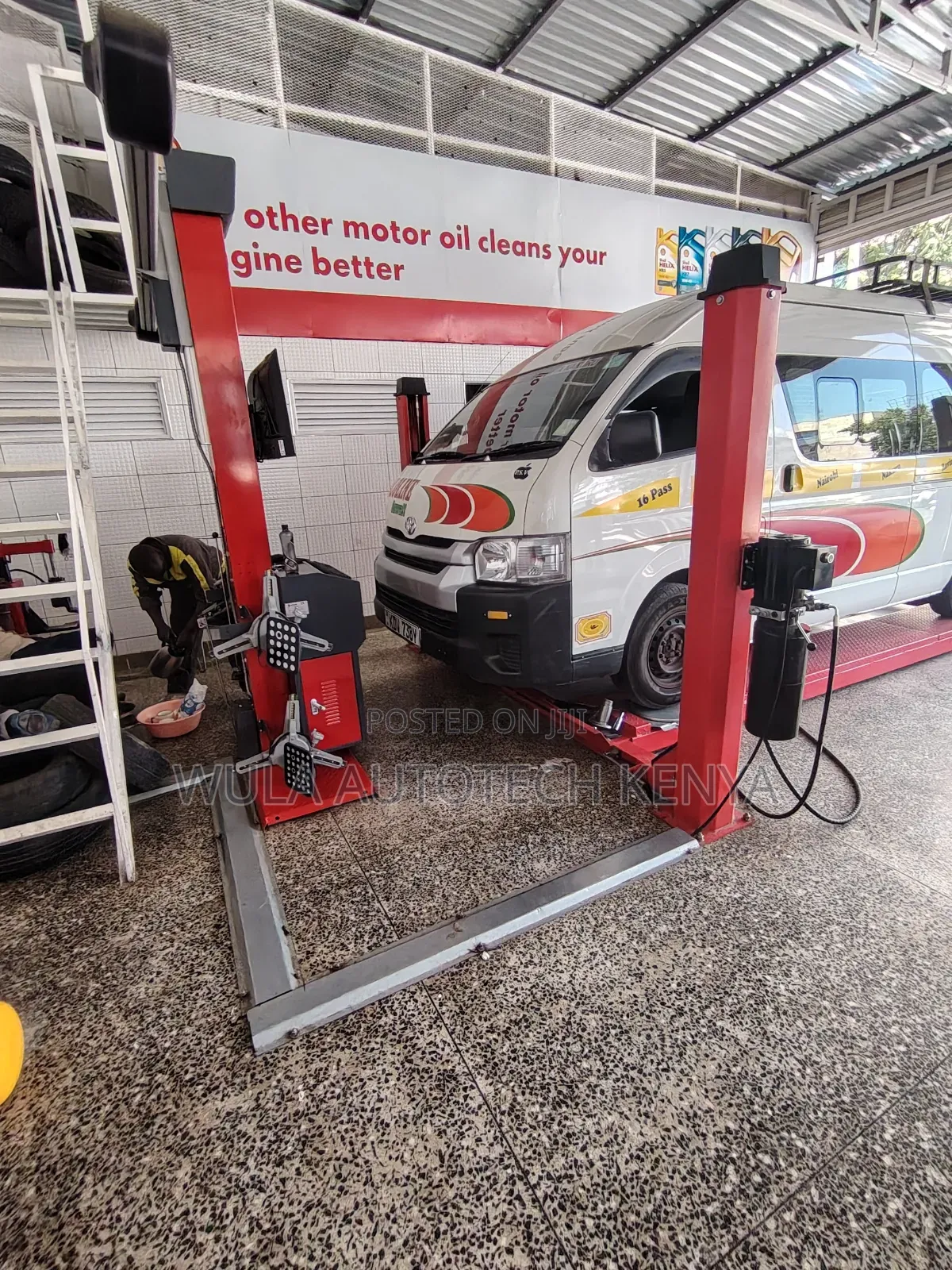 Strong and Stable Lifting Platform 4post Carlift Machine Sunshine