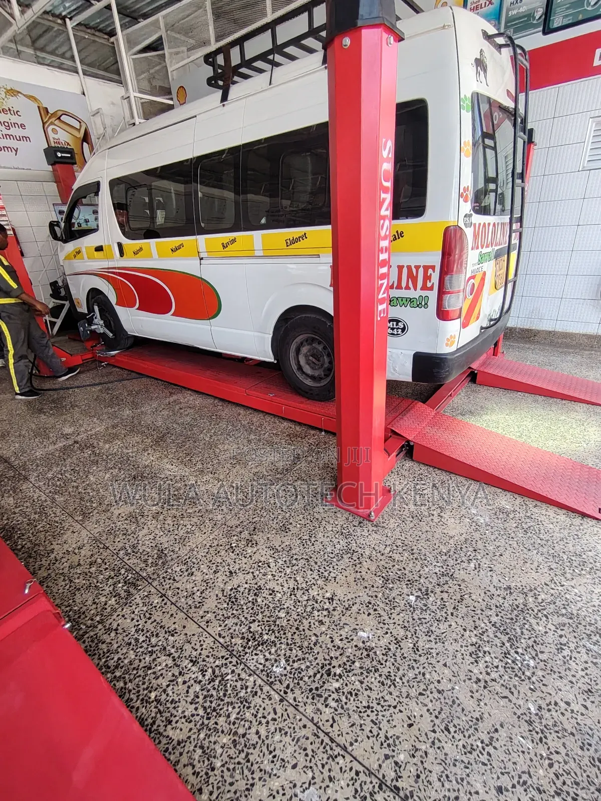 Ideal for Vehicle Inspection and Maintenance 4tn 4post Carlift Machine