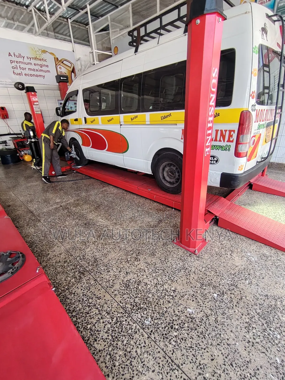 Ideal for Vehicle Inspection and Maintenance 4tn 4post Carlift Machine