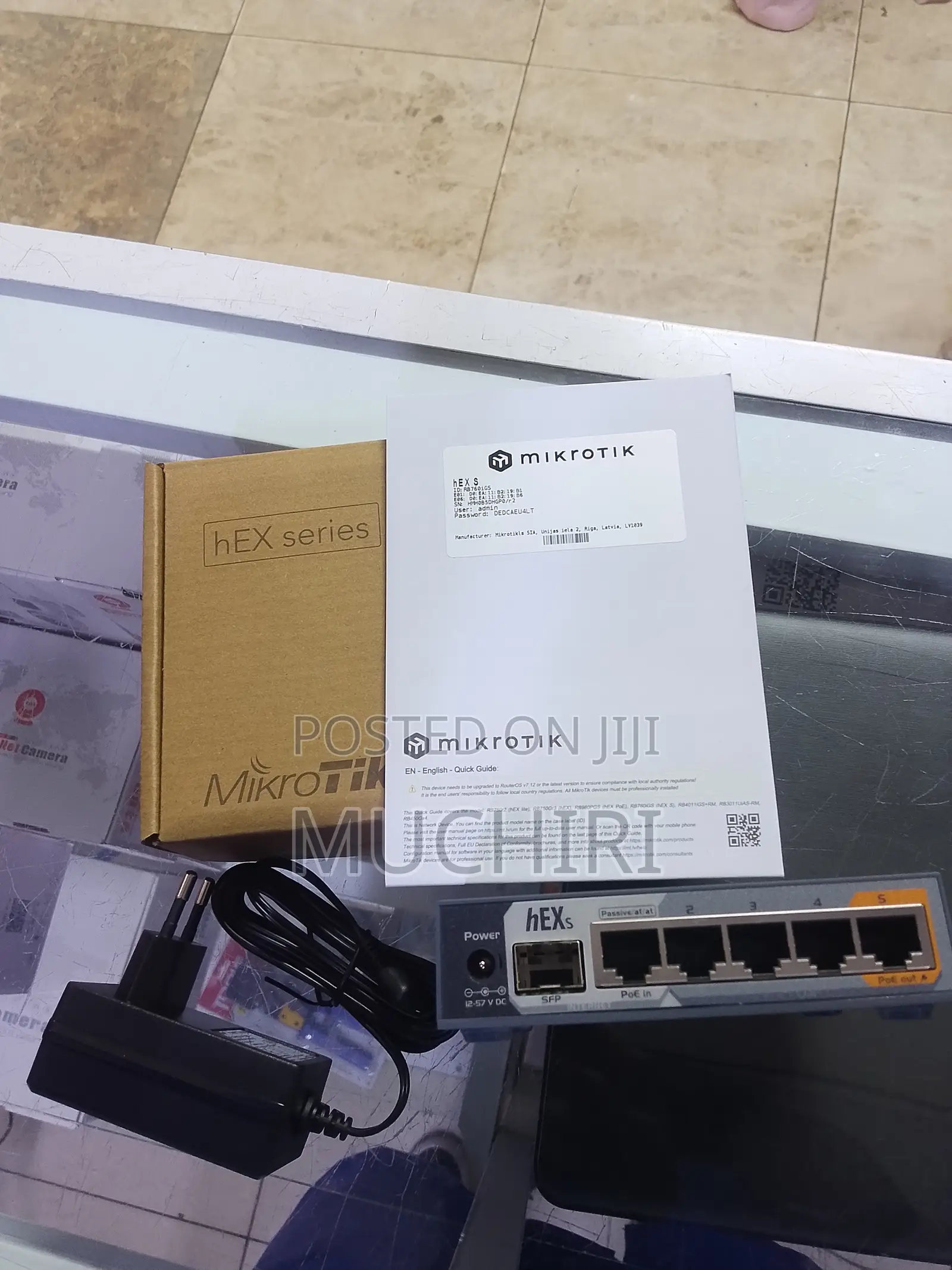 Mikrotik Rb760igs (Hex S)/Mikrotik Router