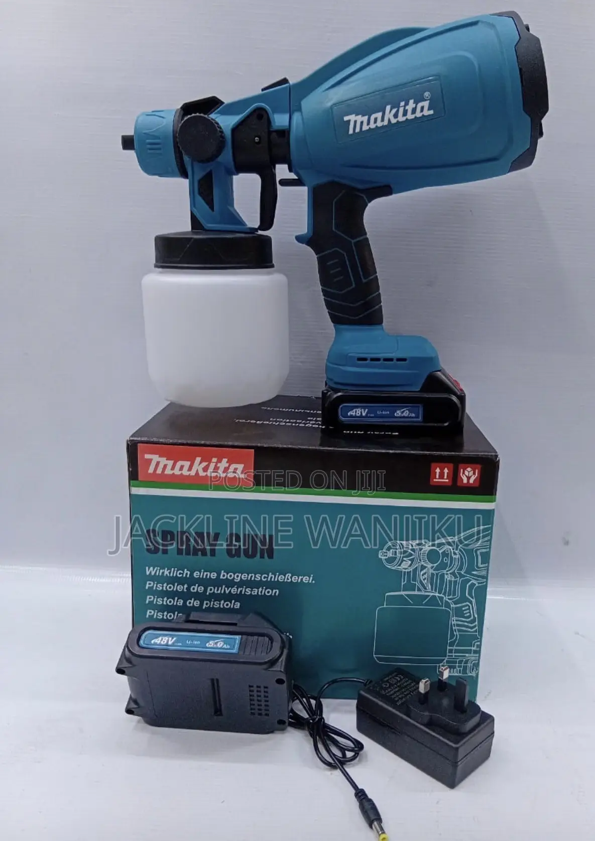 Cordless Spray Gun Makita/ Recommended Rechargeable Spray Gun Makita