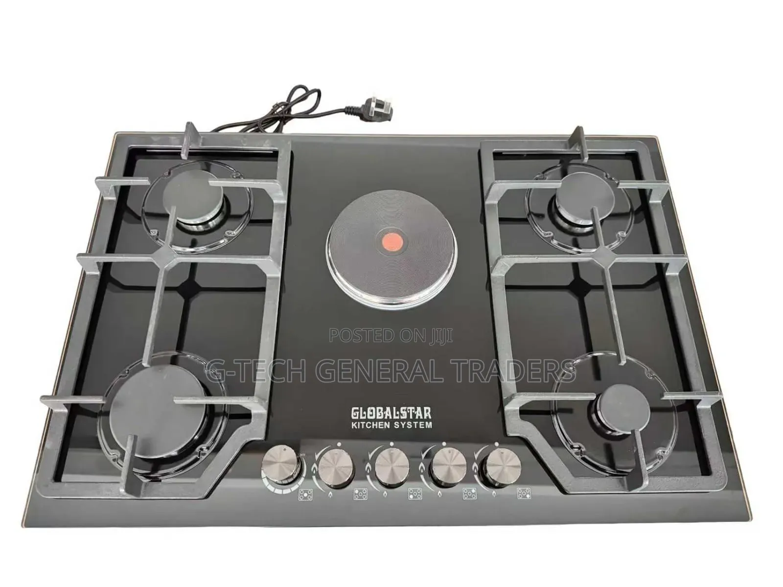 Globalstar GS-5G23
Gas Stove( 4+1) Hob Cooker(1 Year Warranty)