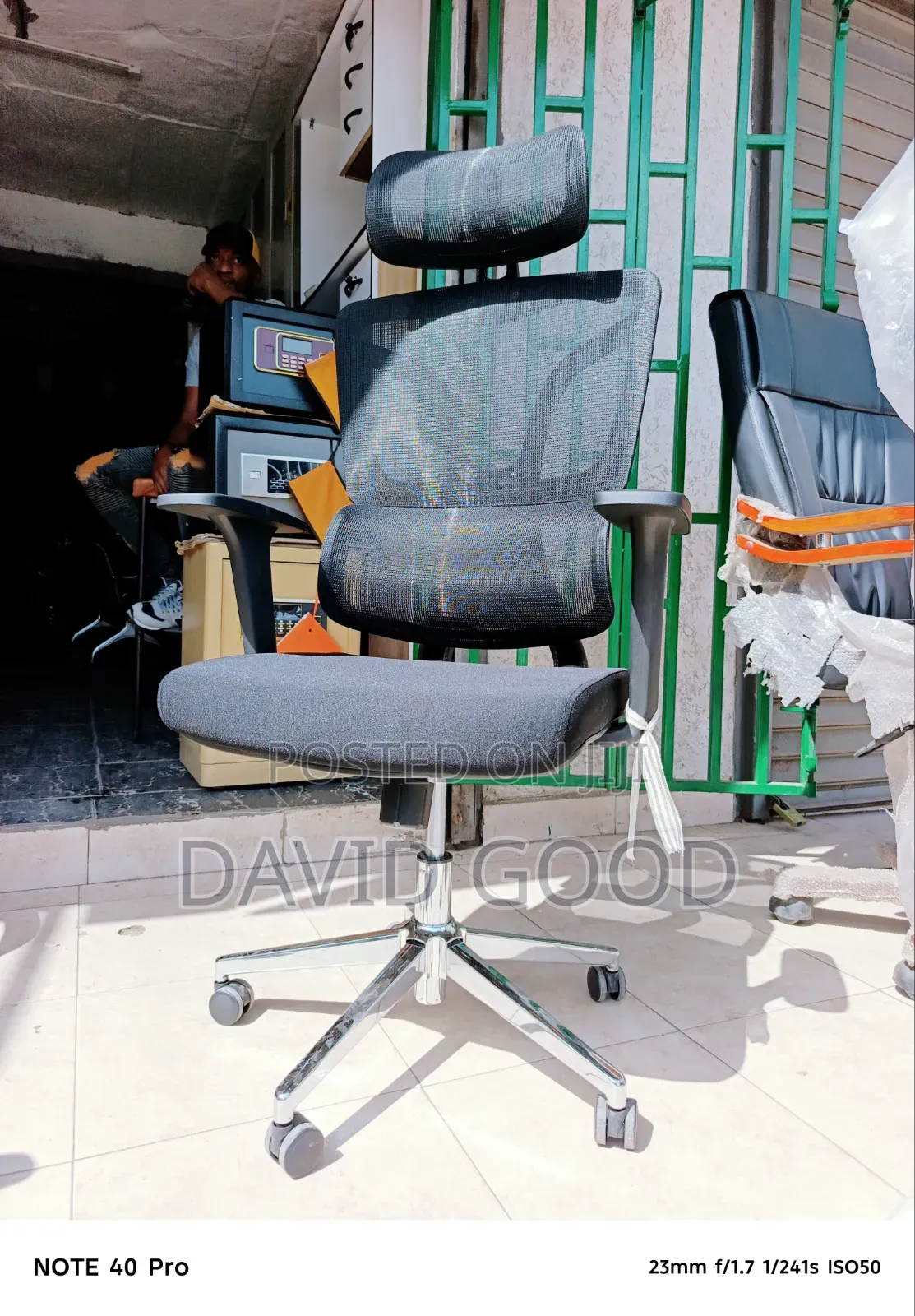 Headrest Chair Strong Back