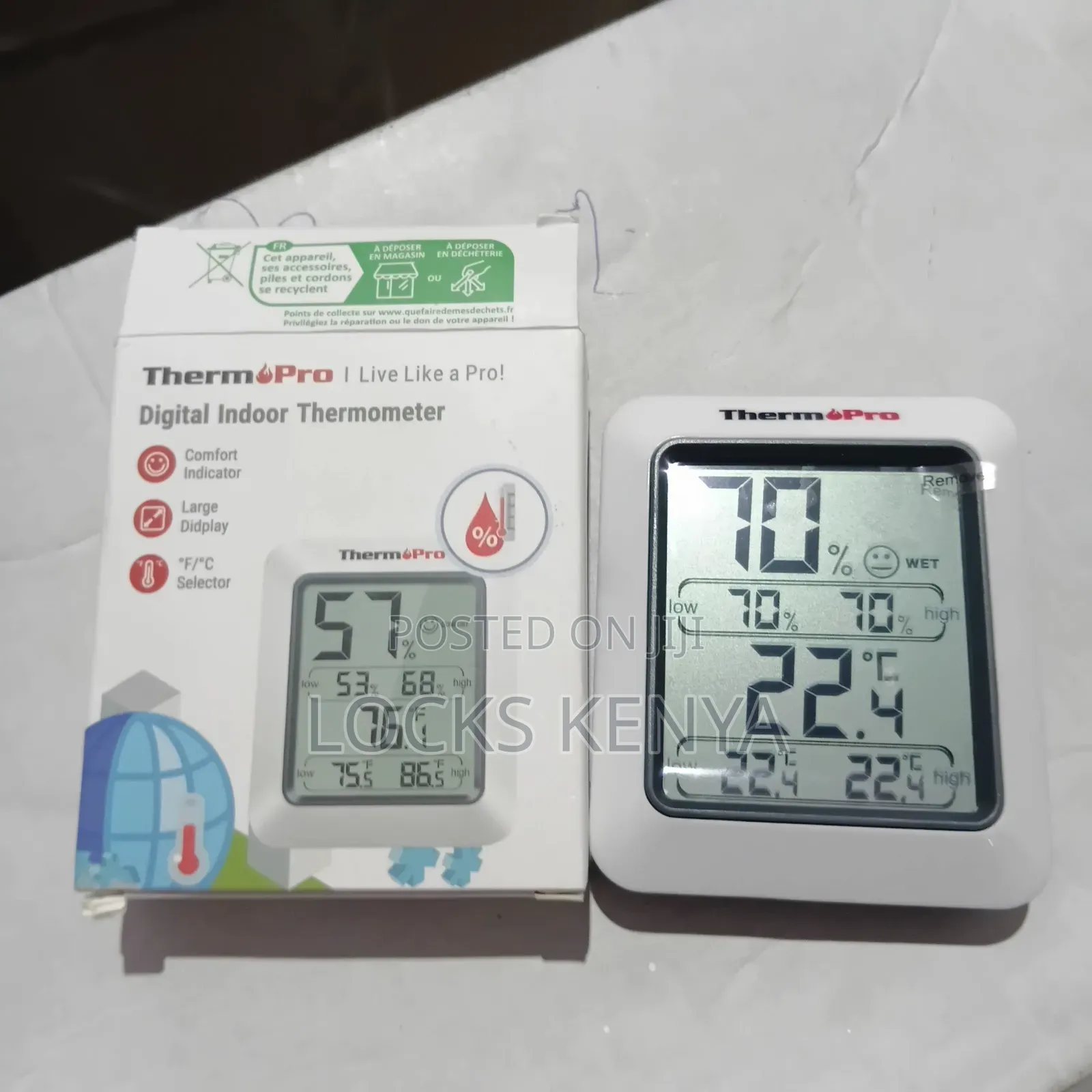 Thermopro New Version Indoor Temperature Humidity Sensor