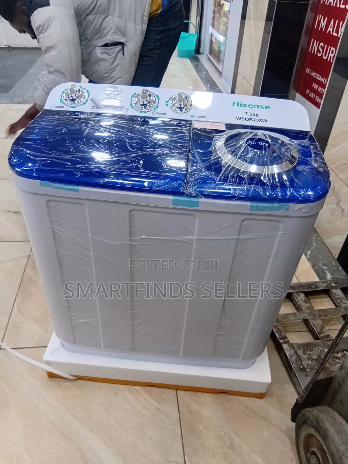 Hisense 7.5KG Powerful Efficient Washing Machine