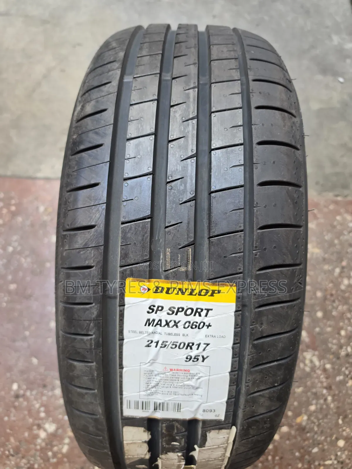 215 /50 R17 DUNLOP TIRES (Japan)