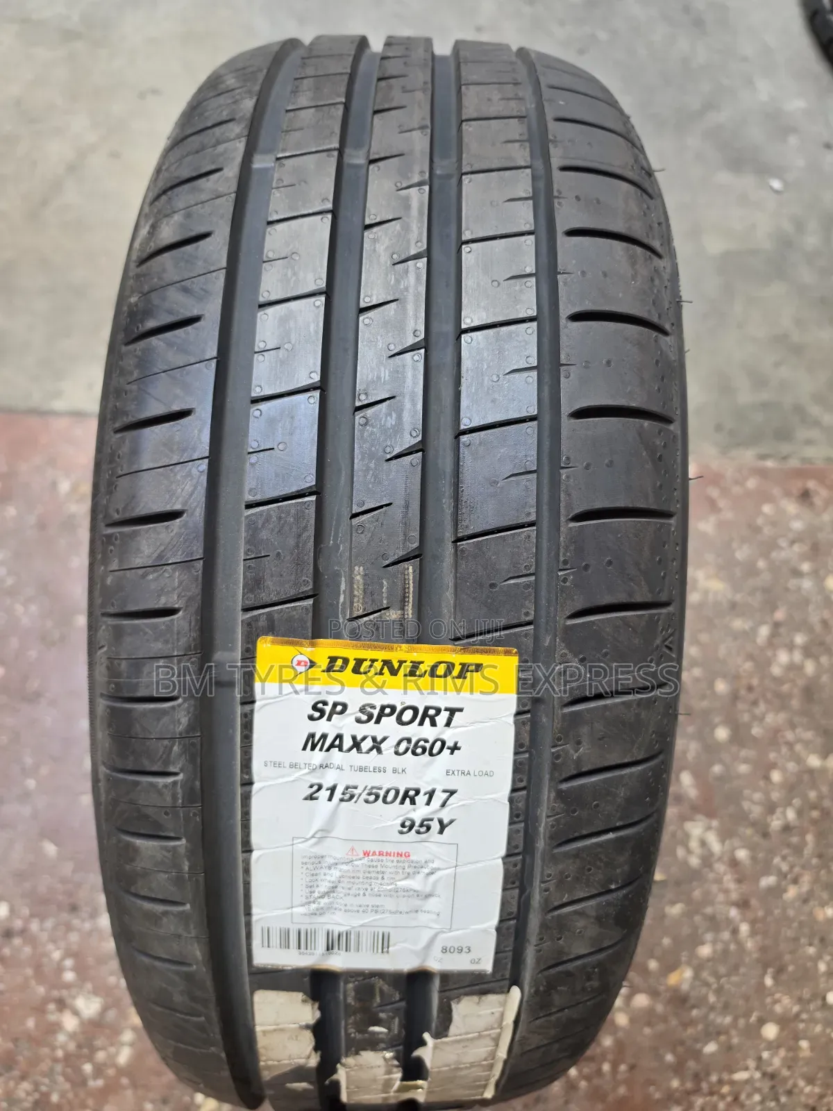 215 /50 R17 DUNLOP TIRES (Japan)