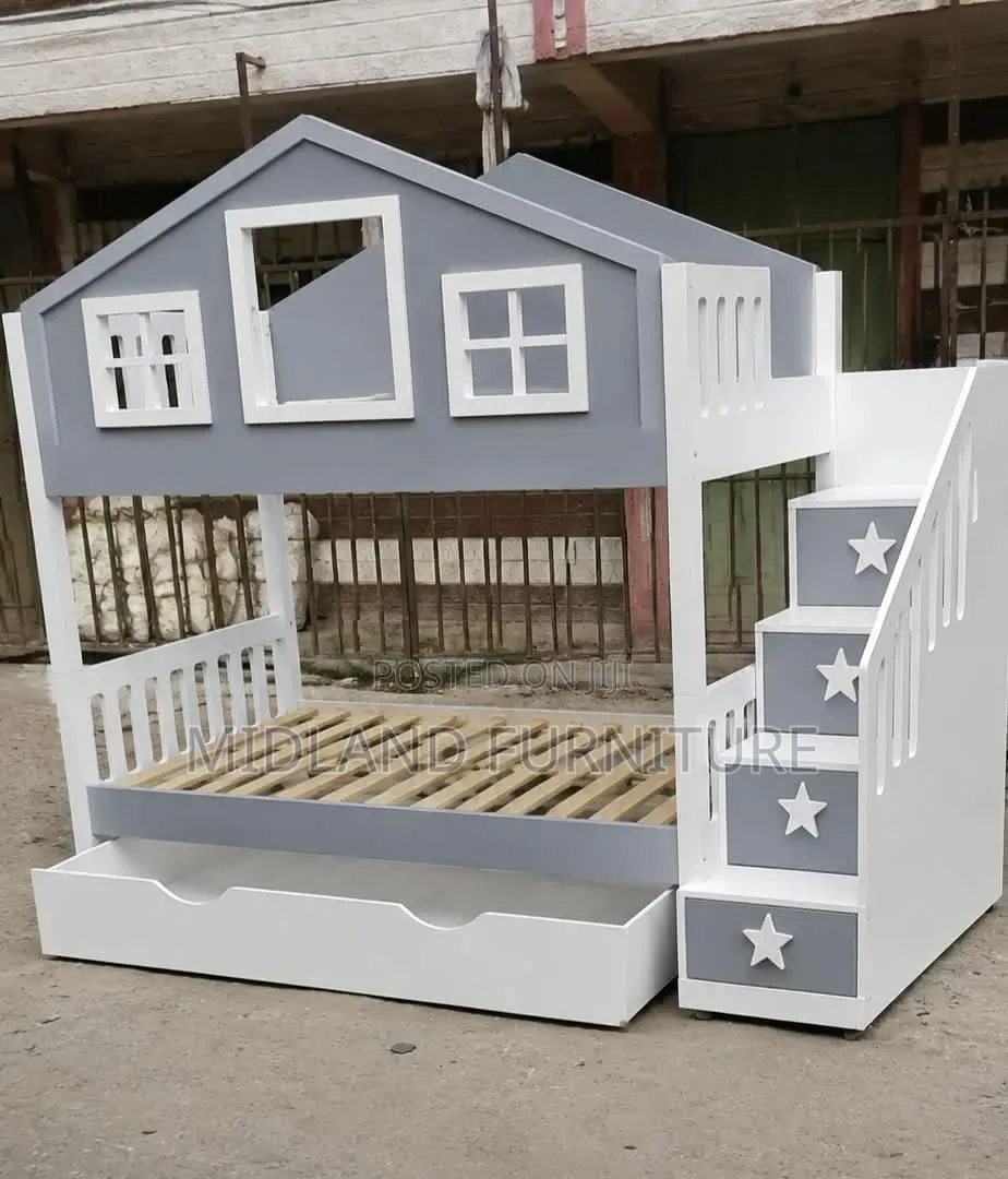 House Themed Kids Bunk Bed Available for Pickup Pay on Delivery 🚚