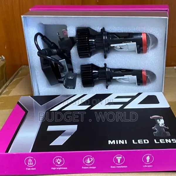 H4 Y7 LED Automotive Headlight Bulb – Projector Beam Replacement