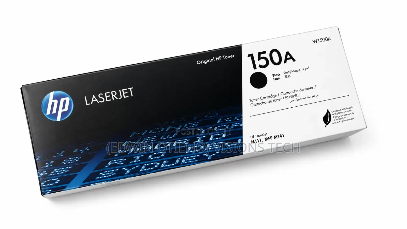 HP M141w Black Toner -W1500a