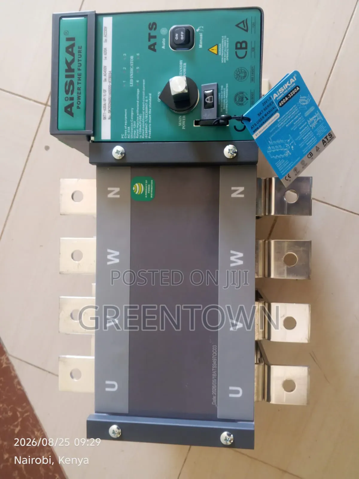 630A Automatic Transfer Switch (ATS)