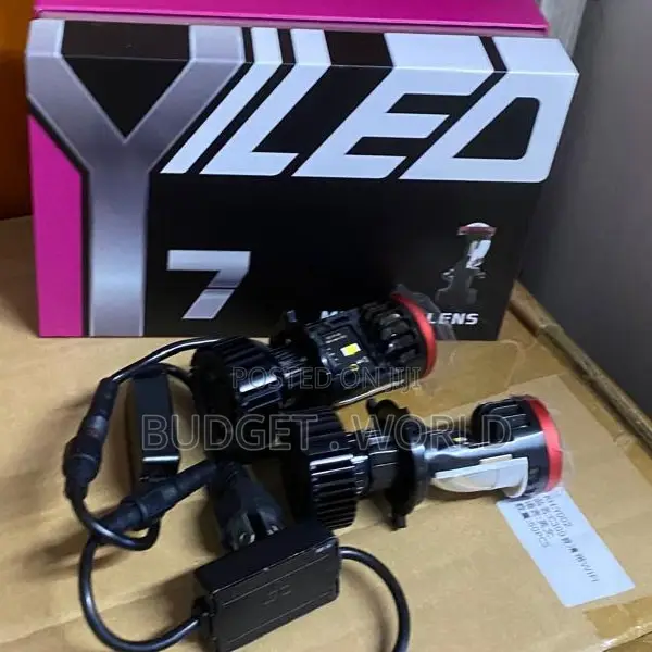 H4 Y7 LED Headlight Bulb – Projector Style Automotive Light