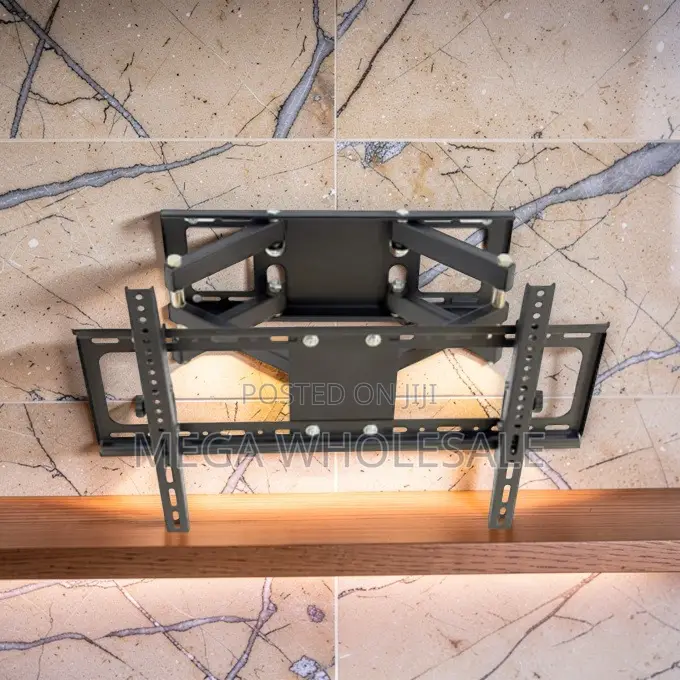 Supplier Price 40-70Kg 32"-85" Double Arm Tilting Swivel TV Wall Mount