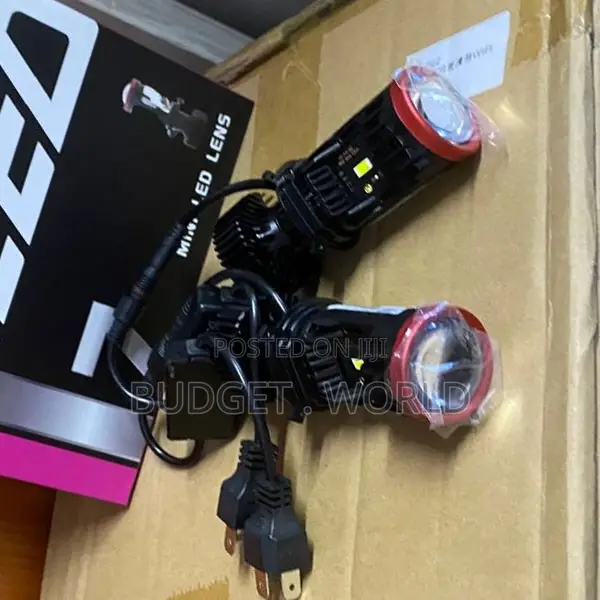 H4 Y7 LED Projector Car Light – Bright H4 Headlight Replacement