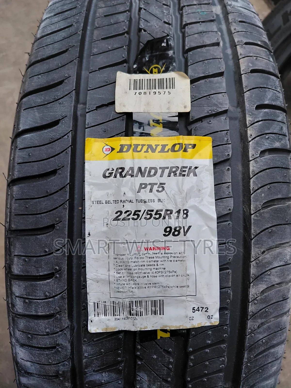 225/55r18 Dunlop