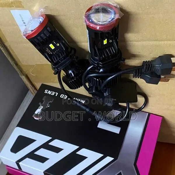 . H4 Y7 LED Headlight Bulb – Modern Projector Beam Auto Light