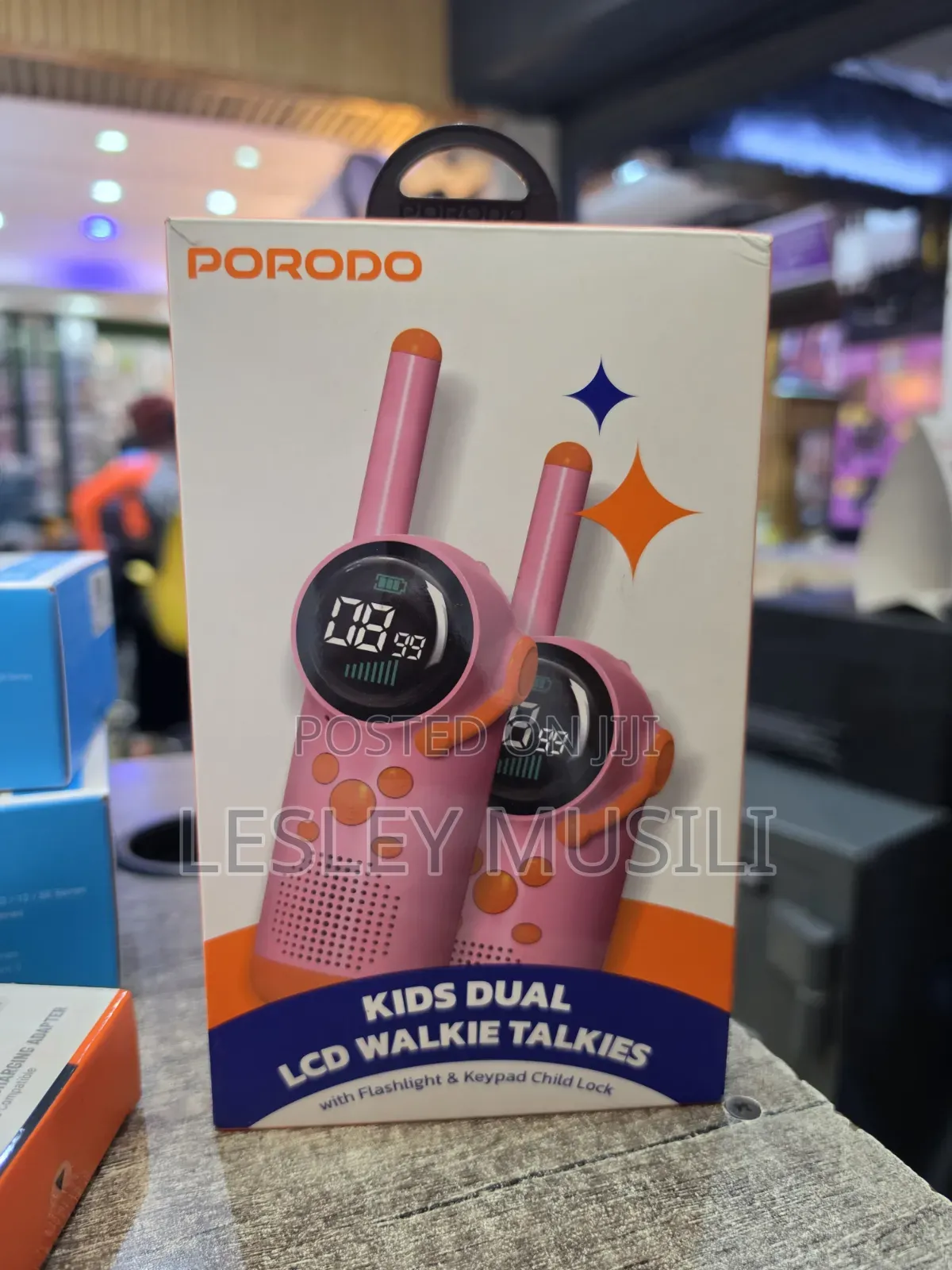 Porodo Kids Dual LCD Walkie Talkie